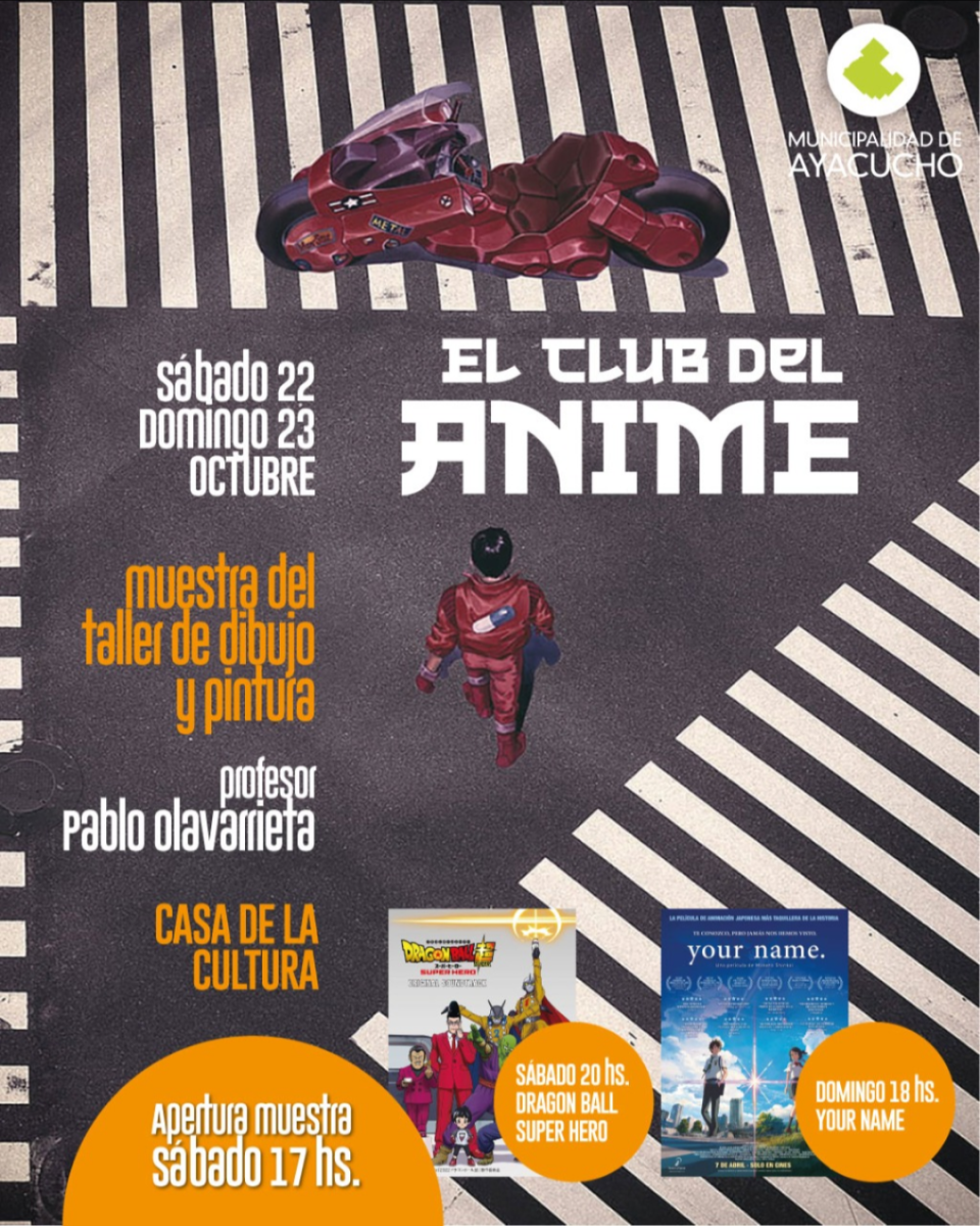 El Club del Anime | Municipalidad de Ayacucho